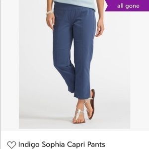 Fresh Produce Khaki Sophia Capris pants